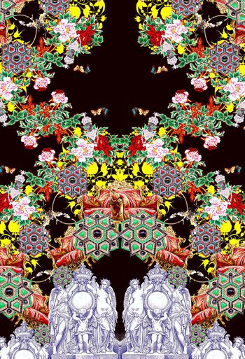 309156-欧式定位花卉