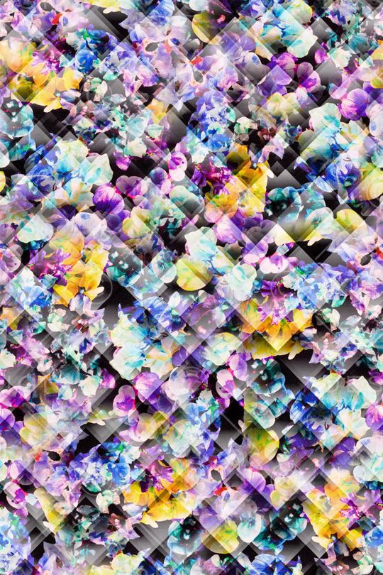 抽象印花华亿平台图片