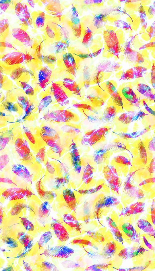 羽毛印花华亿平台图片