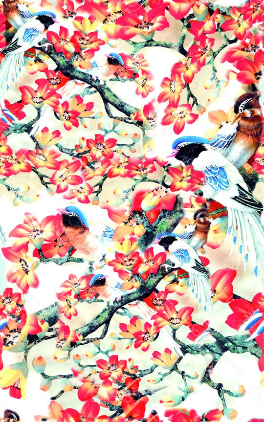 U-植物花卉/Botany印花华亿平台图片