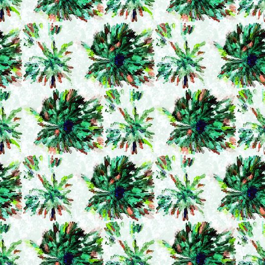 ♥红桃A〖花鸟天堂〗印花华亿平台图片