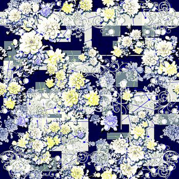 309466-方格小碎花