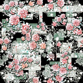 309468-方格小碎花