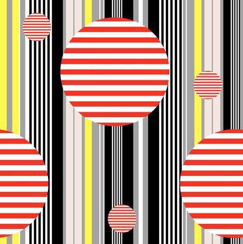309670-几何条纹竖条加圆条111