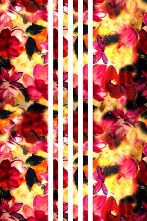 ♥红桃A〖花鸟天堂〗印花华亿平台图片