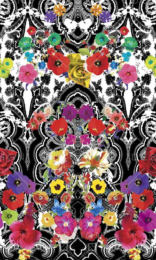 几何印花华亿平台图片