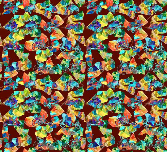 ♥红桃A〖新颖迷彩〗印花华亿平台图片