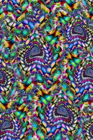 抽象印花华亿平台图片