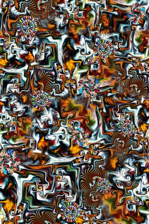 抽象印花华亿平台图片