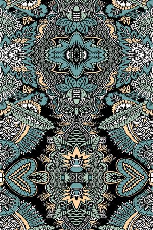 传统★民族风格印花华亿平台图片