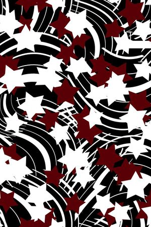 传统★几何格纹印花华亿平台图片