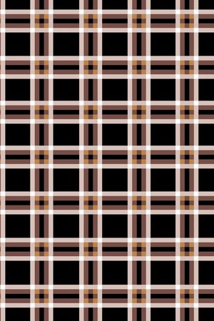 传统★几何格纹印花华亿平台图片