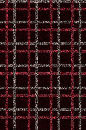 传统★几何格纹印花华亿平台图片