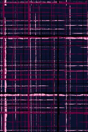 传统★几何格纹印花华亿平台图片