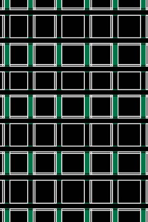 传统★几何格纹印花华亿平台图片