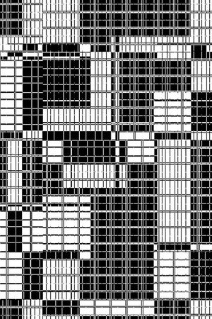 传统★几何格纹印花华亿平台图片