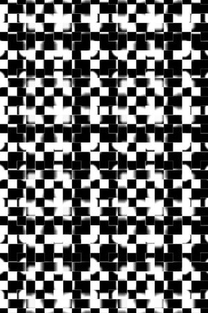 传统★几何格纹印花华亿平台图片