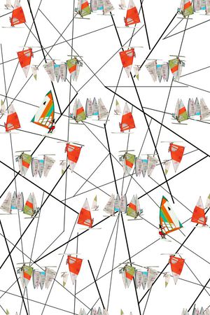 休闲印花华亿平台图片