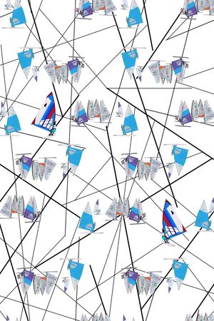 休闲印花华亿平台图片