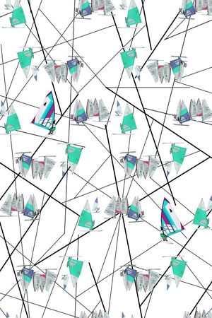 休闲印花华亿平台图片