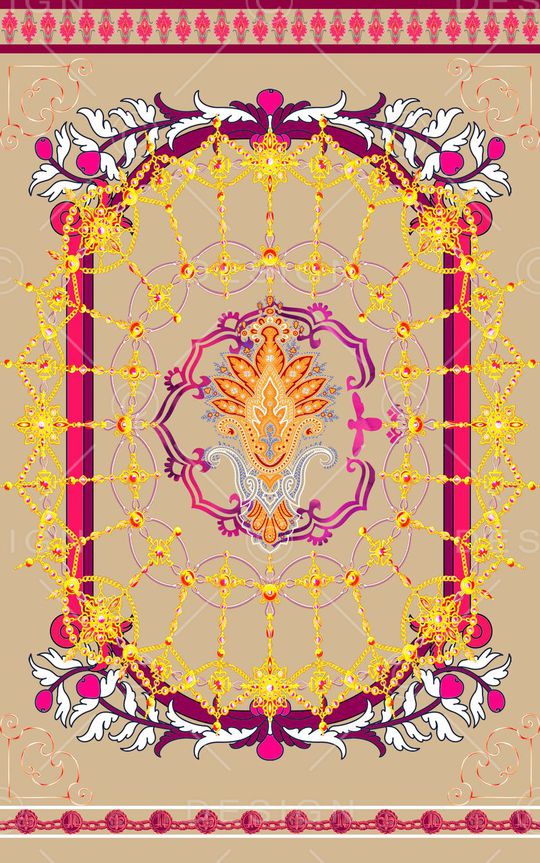 欧式宫廷印花华亿平台图片