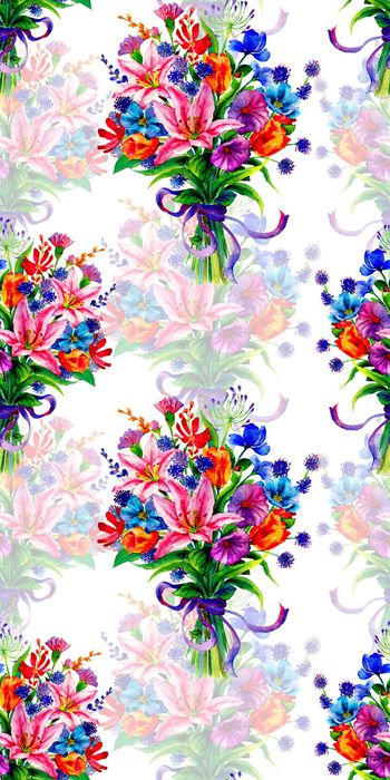 310834-手绘水彩鲜花花束女装华亿平台