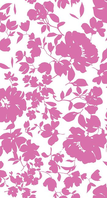 310843-单色剪影花卉