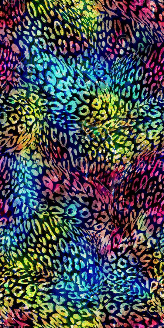 动物纹印花华亿平台图片