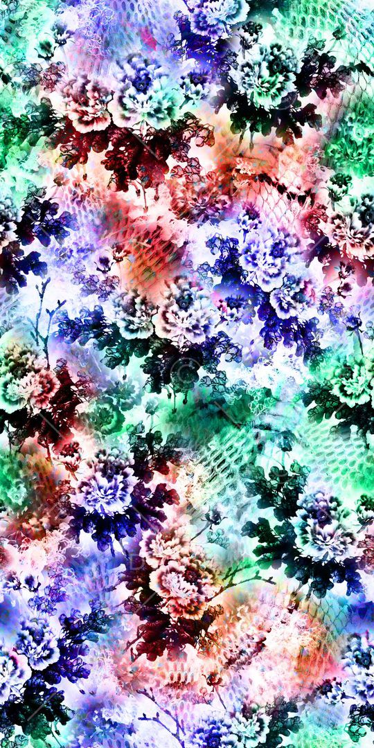 动物纹印花华亿平台图片