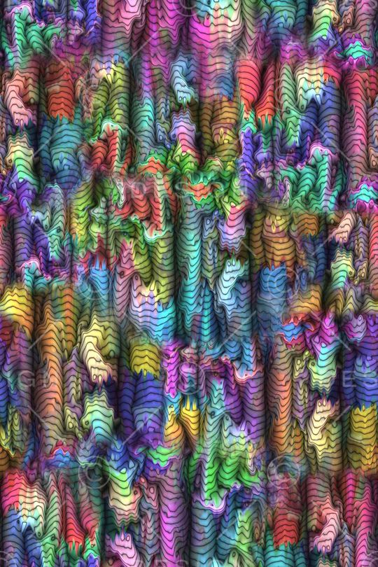 抽象印花华亿平台图片