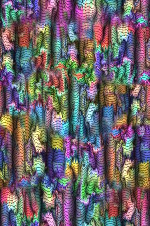 抽象印花华亿平台图片