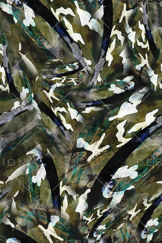 数码★抽象图案印花华亿平台图片