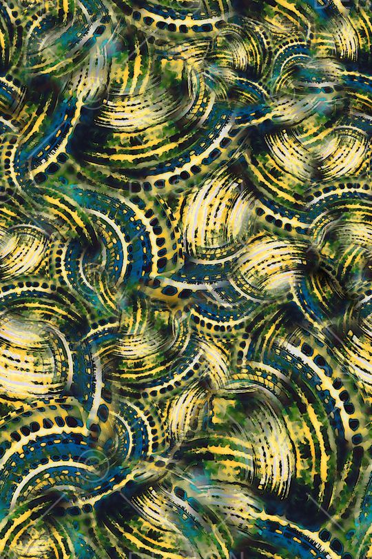 数码★抽象图案印花华亿平台图片