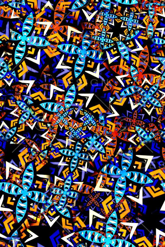 数码★民族风格印花华亿平台图片