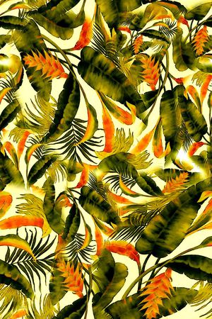 数码★花卉图案印花华亿平台图片