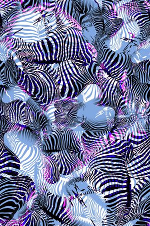 数码★动物类印花华亿平台图片