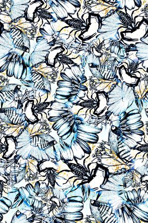 数码★动物类印花华亿平台图片