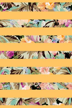 ♥红桃A〖花鸟天堂〗印花华亿平台图片