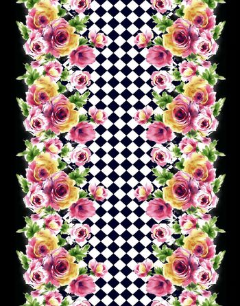 311617-对称牡丹花