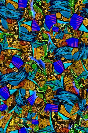 数码★民族风格印花华亿平台图片