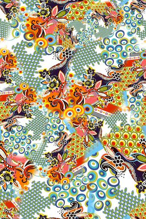 数码★民族风格印花华亿平台图片