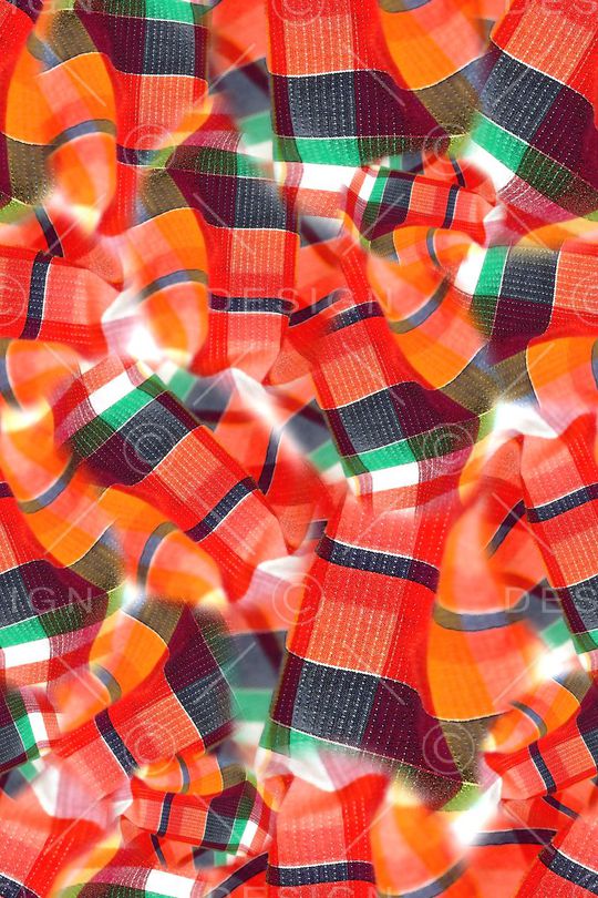 数码★几何格纹印花华亿平台图片