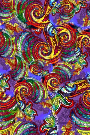 数码★民族风格印花华亿平台图片