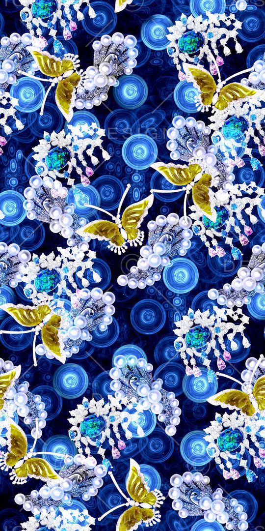 宝石珠宝印花华亿平台图片