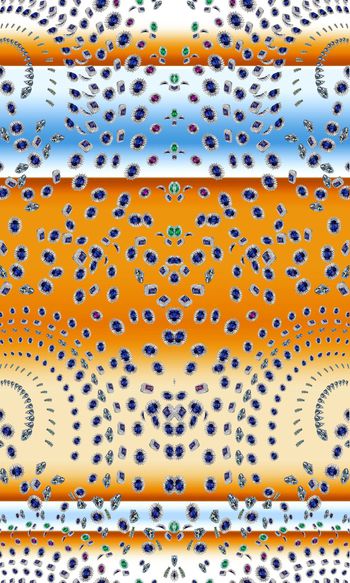 抽象印花华亿平台图片