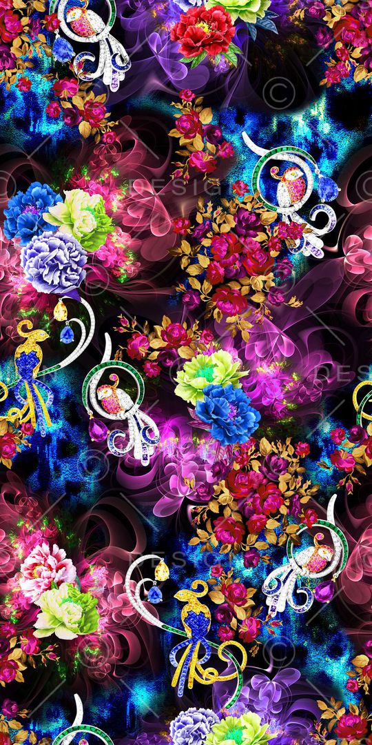 珠宝印花华亿平台图片