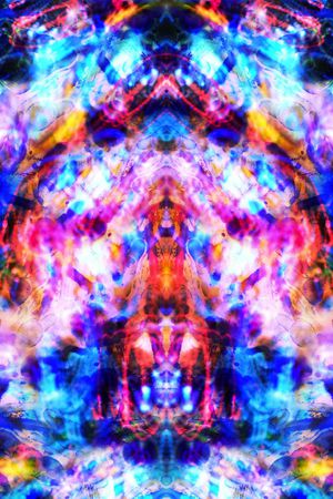 抽象印花华亿平台图片