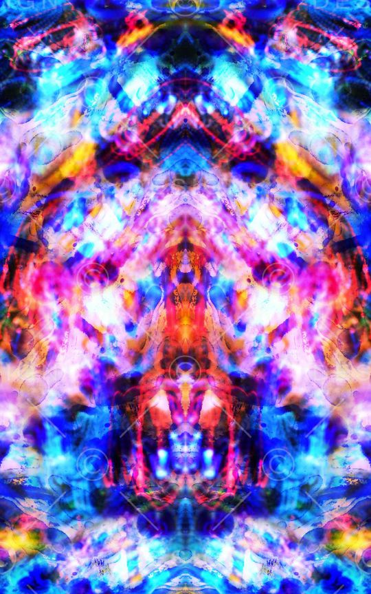 抽象印花华亿平台图片