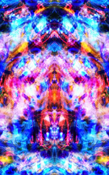 312246-多彩对称抽象炫彩效果