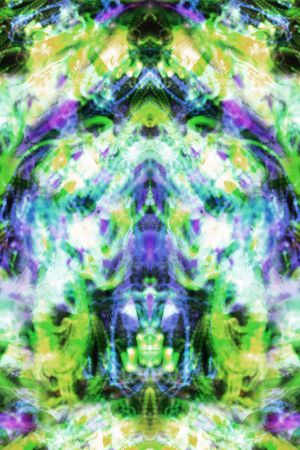 抽象印花华亿平台图片